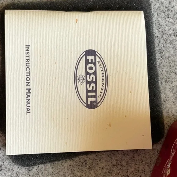 Fossil Brown Leather Watch with Gold-Toned Case - Picture 5 of 6